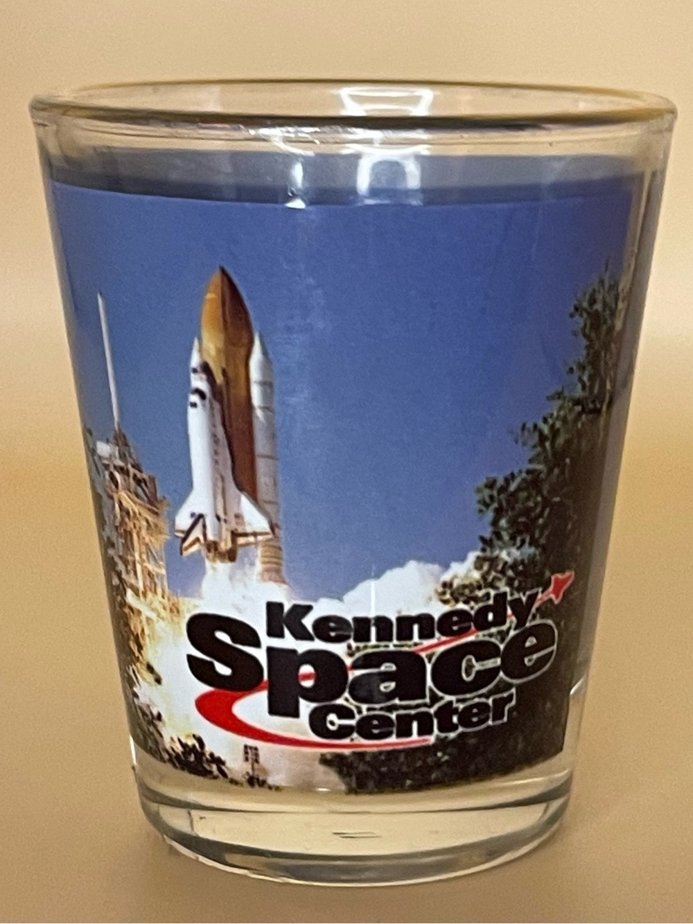 Kennedy Space Center shot glass